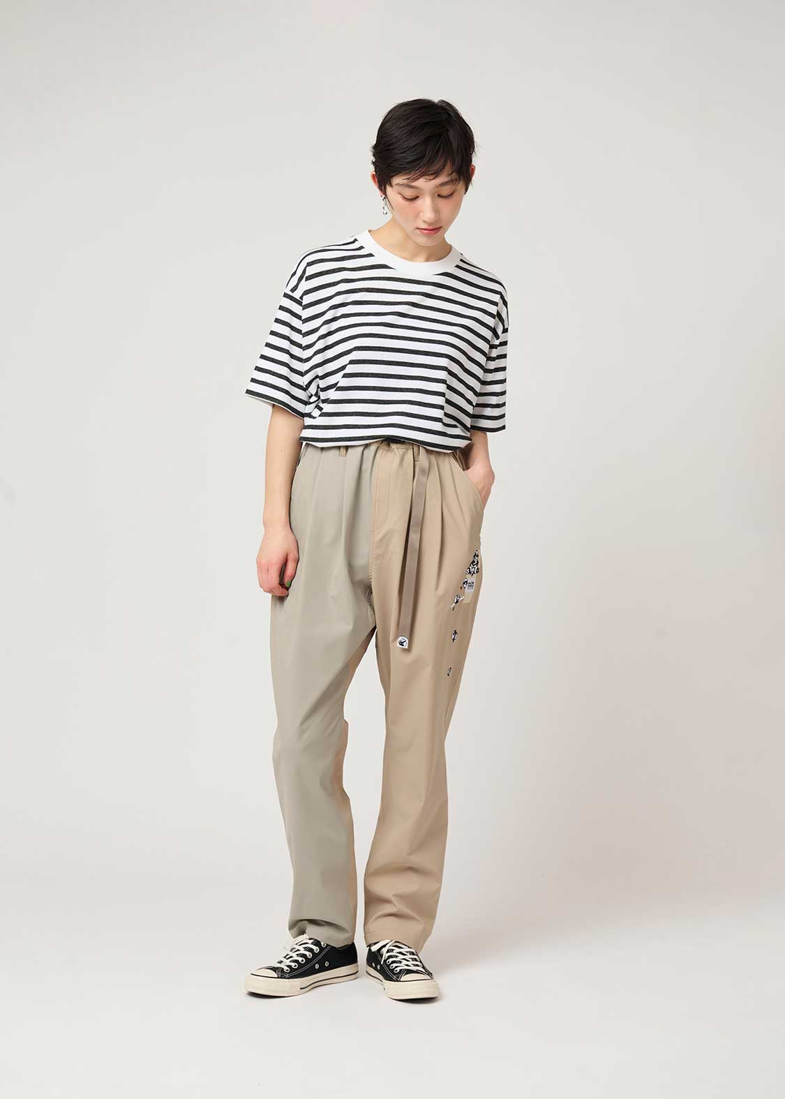 Two-tuck Climbing Pants (Rolling Pandas Cafe)