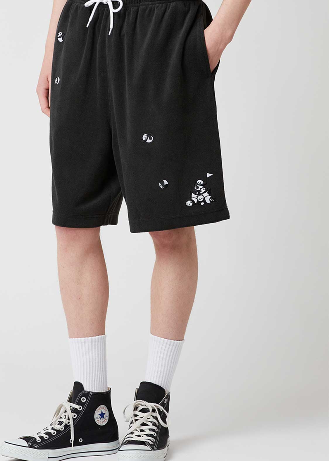 Rolling Pandas Symbolic | Pile Shorts