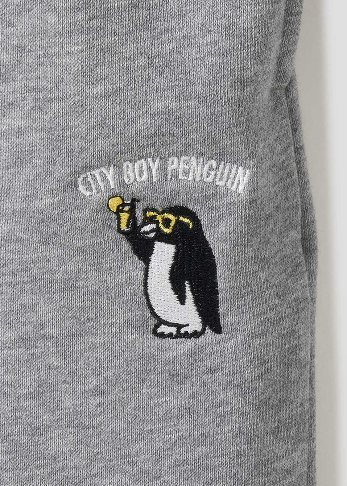 City Boy Penguin | Fleece Shorts