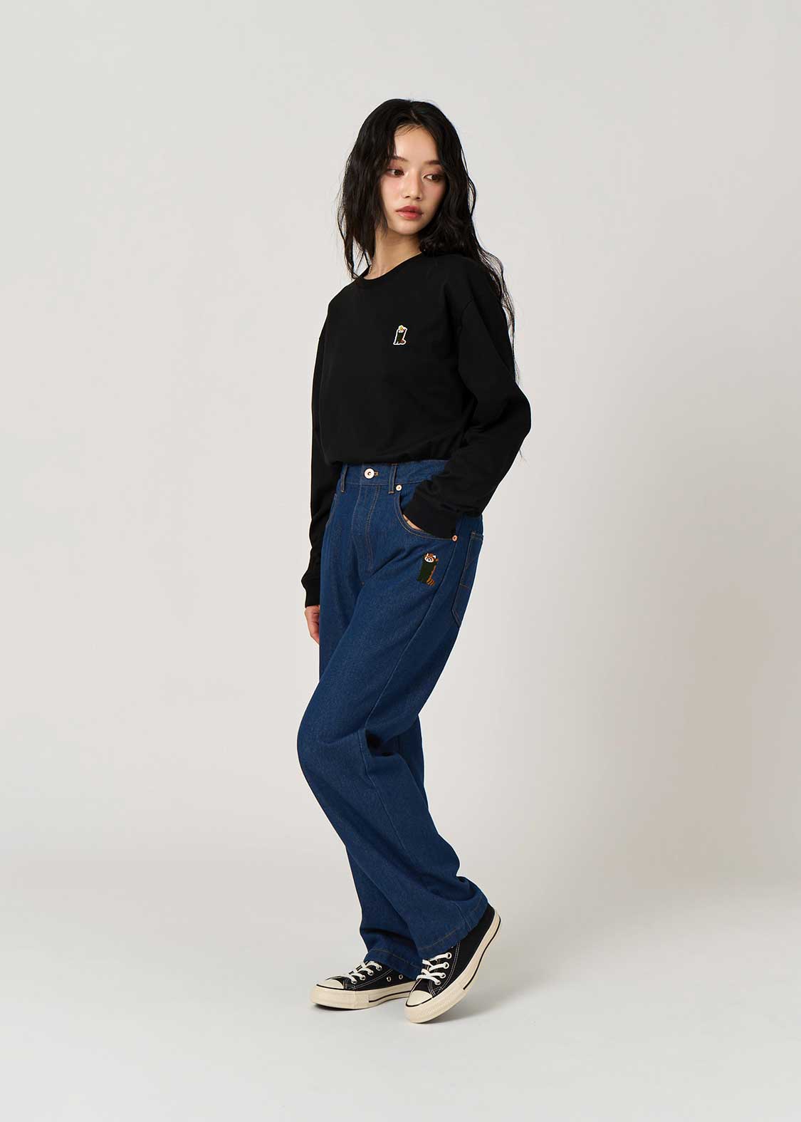 Ikaku | Straight Denim Pants