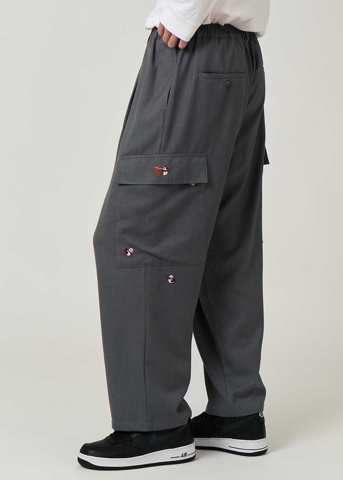 Rolling Pandas Tee | Cargo Slacks