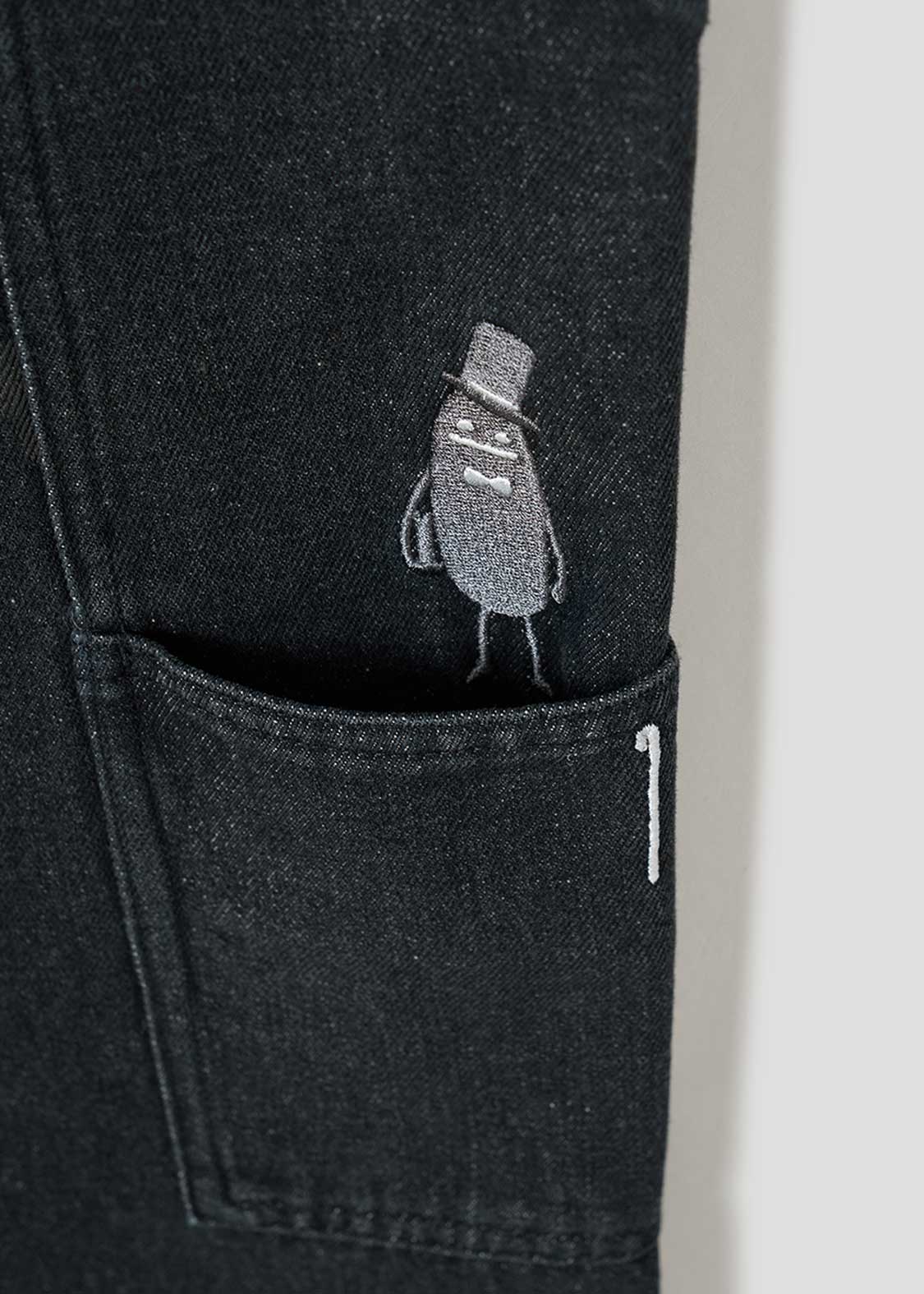 Beautiful Shadow Gentlemen | Denim Painter Pants