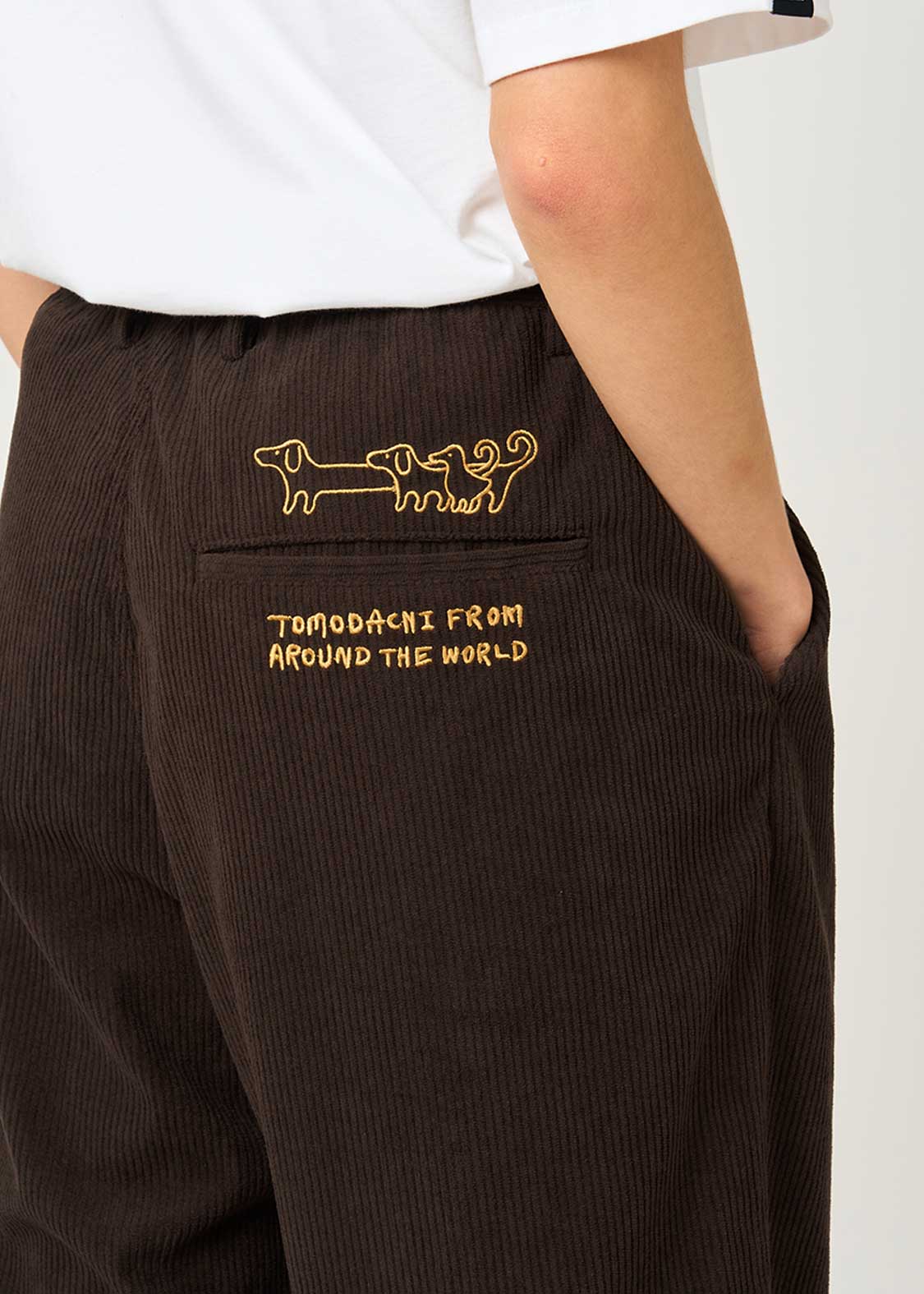 Nagasugiru Inu | Corduroy Pants