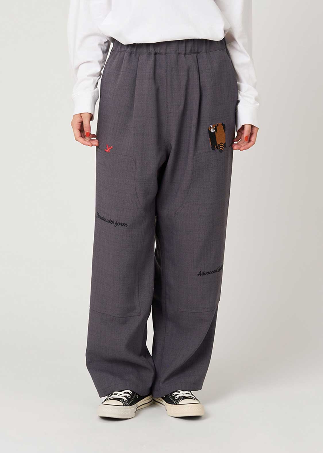 Ikaku Back Style | Double Knee Pants