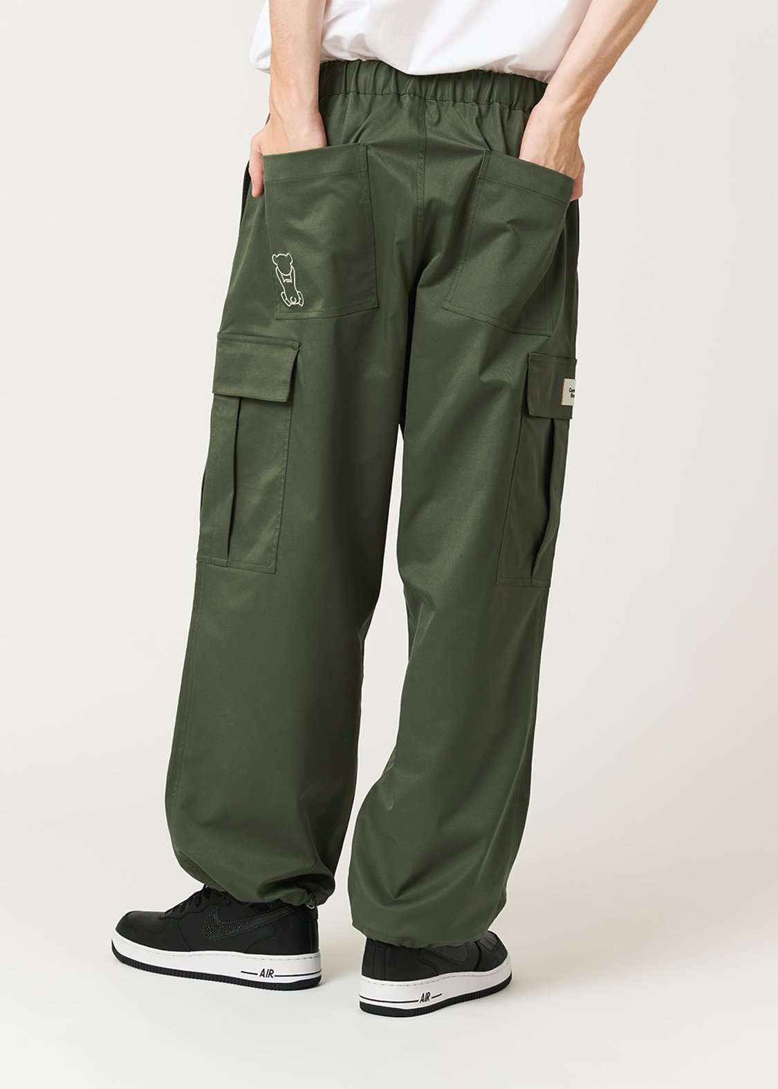 Control Bear - Green | Cargo Pants