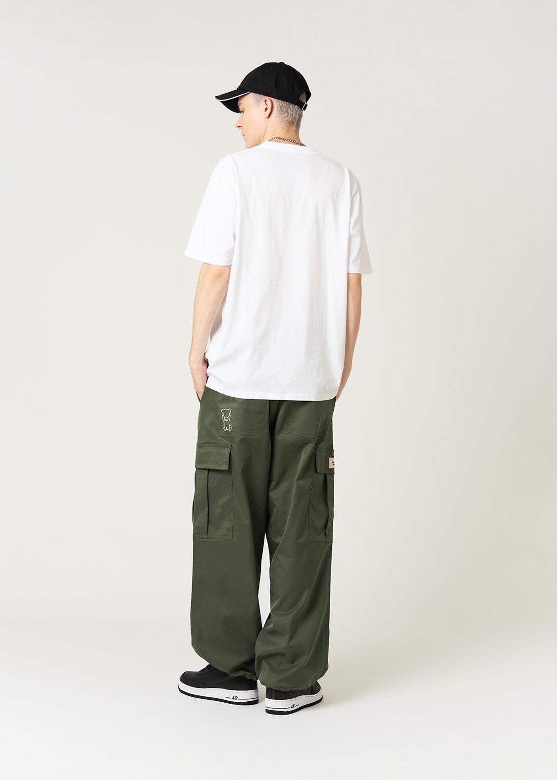 Control Bear - Green | Cargo Pants