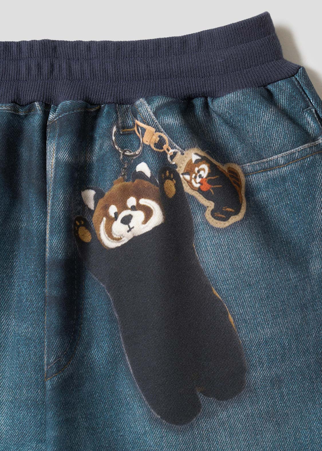 Ikaku | Faux Denim Sweatpants