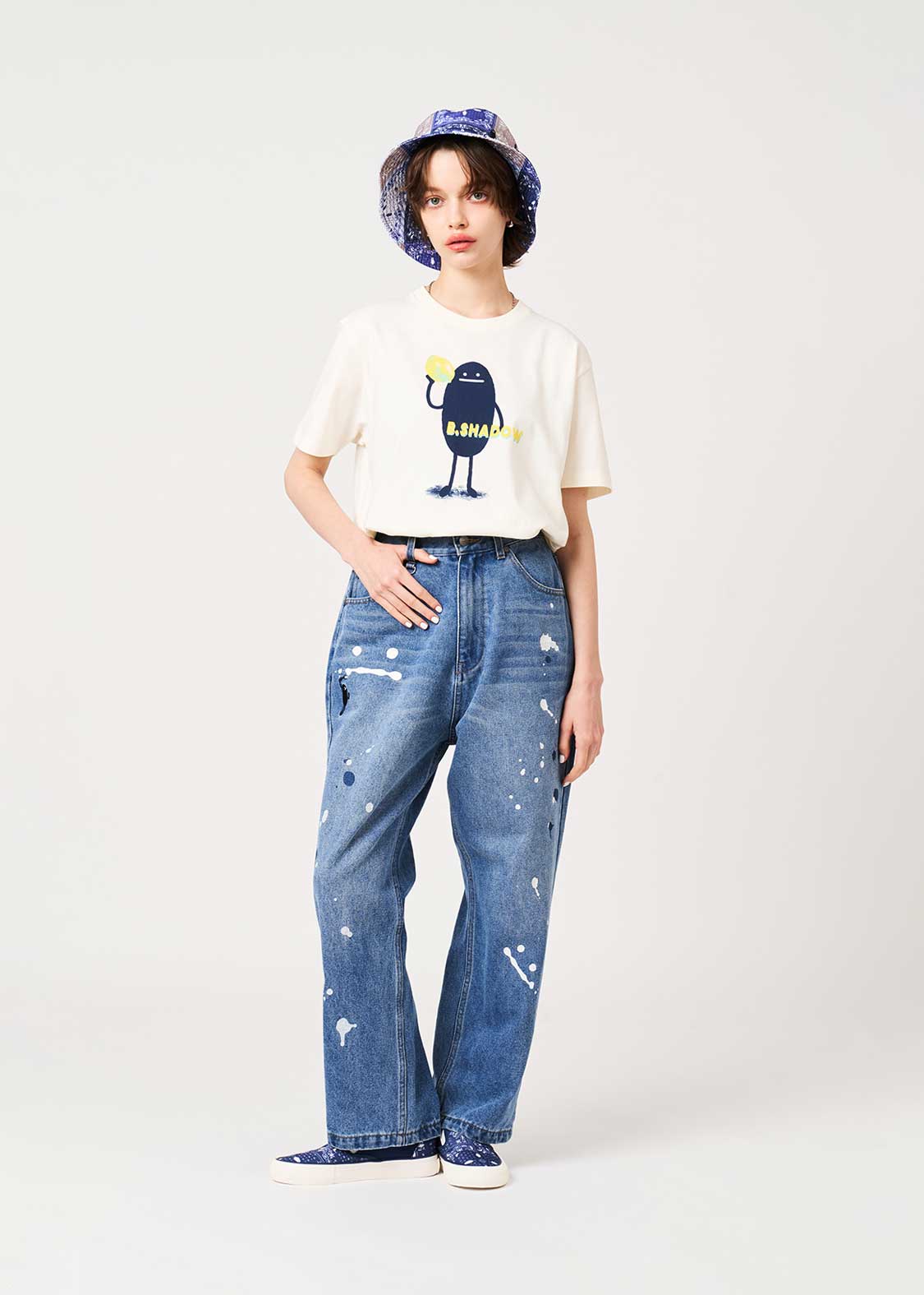 Beautiful Shadow | Wide Fit Denim Pants