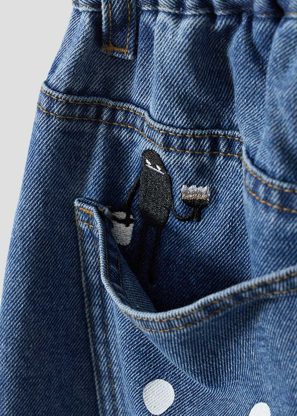 Beautiful Shadow | Wide Fit Denim Pants