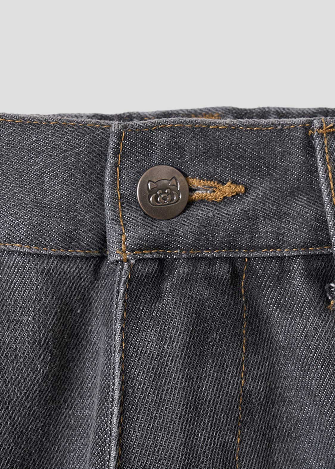 Ikaku | Wide Fit Denim Pants
