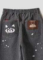 Ikaku | Wide Fit Denim Pants