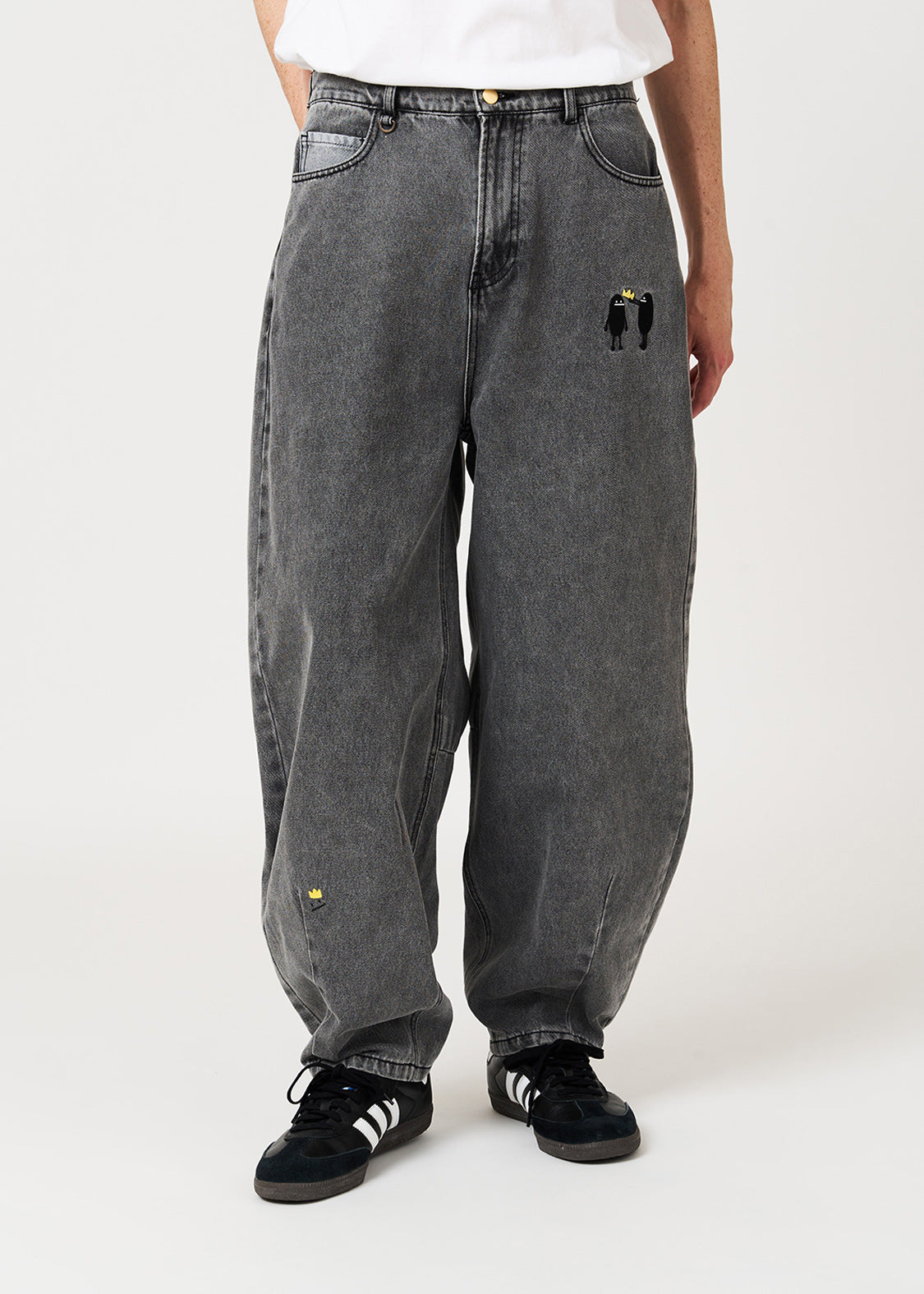 Beautiful Shadow Crown | Balloon Denim Pants