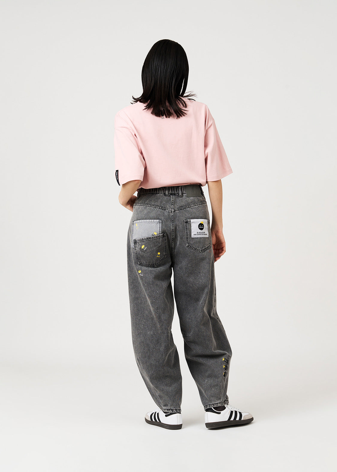 Beautiful Shadow Crown | Balloon Denim Pants