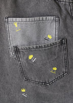 Beautiful Shadow Crown | Balloon Denim Pants