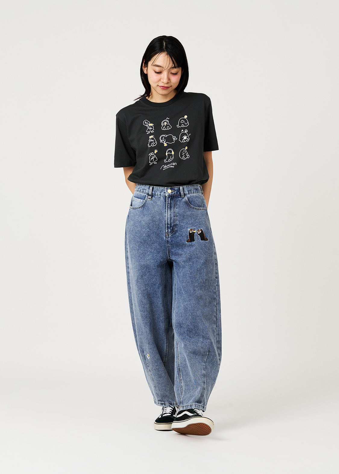 Ikaku Royal | Balloon Denim Pants