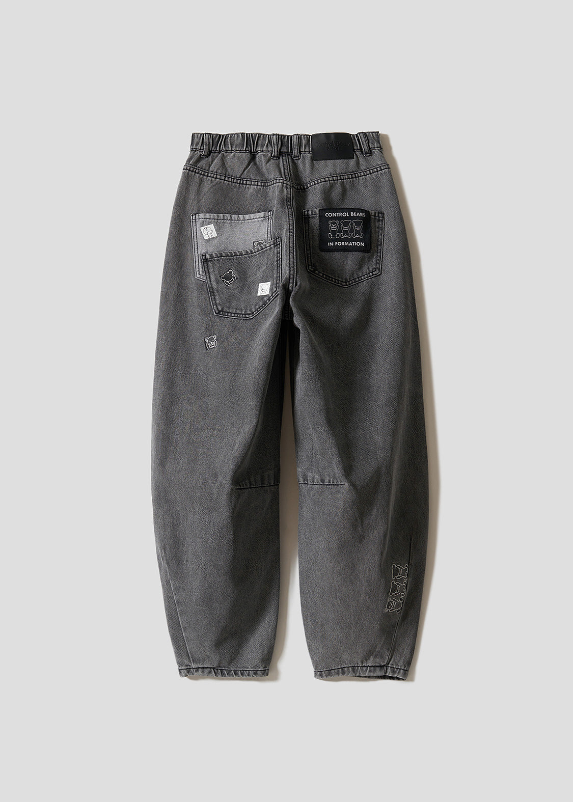 Control Bear | Balloon Denim Pants