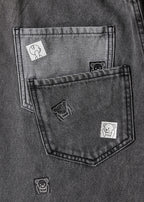 Control Bear | Balloon Denim Pants