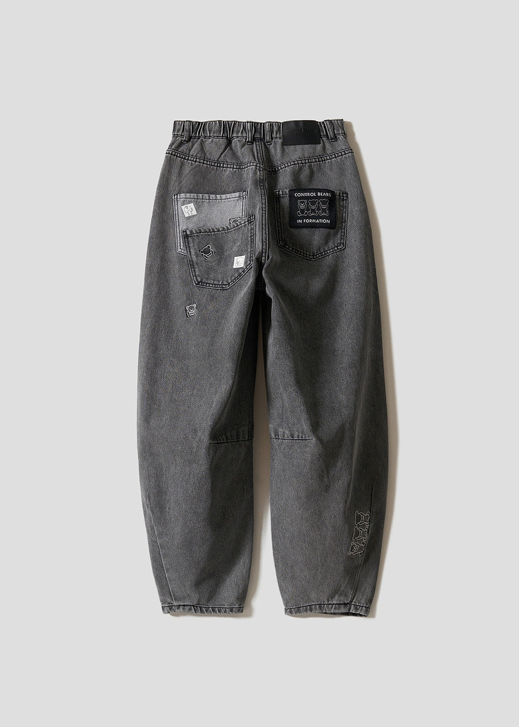 Control Bear | Balloon Denim Pants