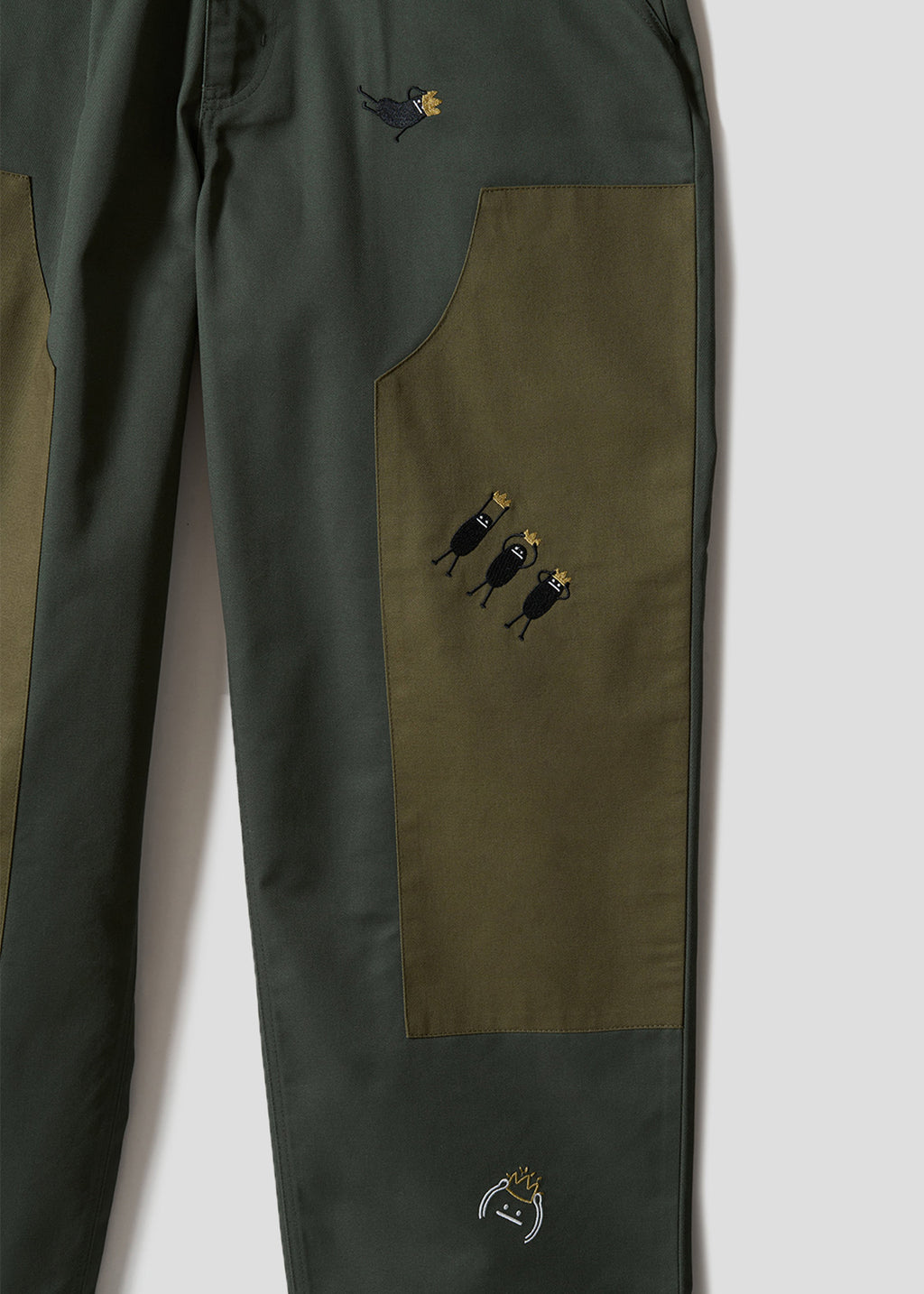 Beautiful Shadow Crown | Double Knee Pants