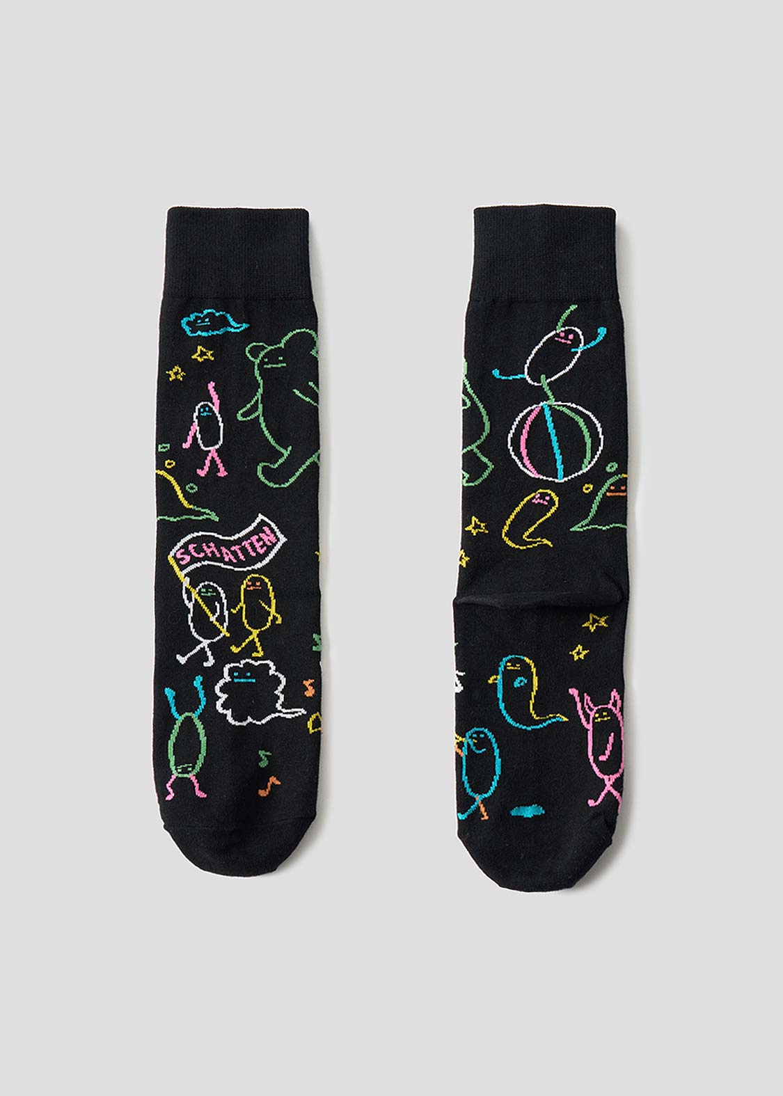 Beautiful Shadow March | Long Socks