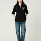 Half ZIp Polo Big Short Sleeve Tee (Beautiful Shadow Burger)