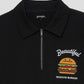 Half ZIp Polo Big Short Sleeve Tee (Beautiful Shadow Burger)