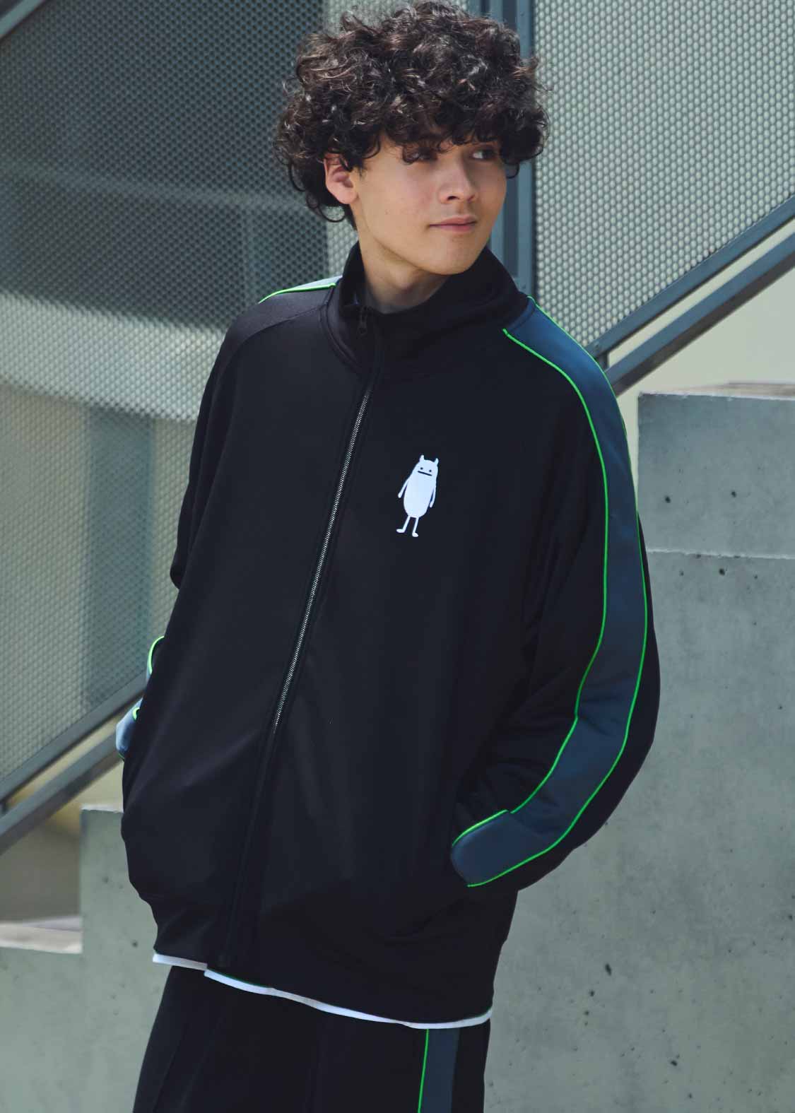 Jersey Track Jacket (Beautiful Shadow Creature)