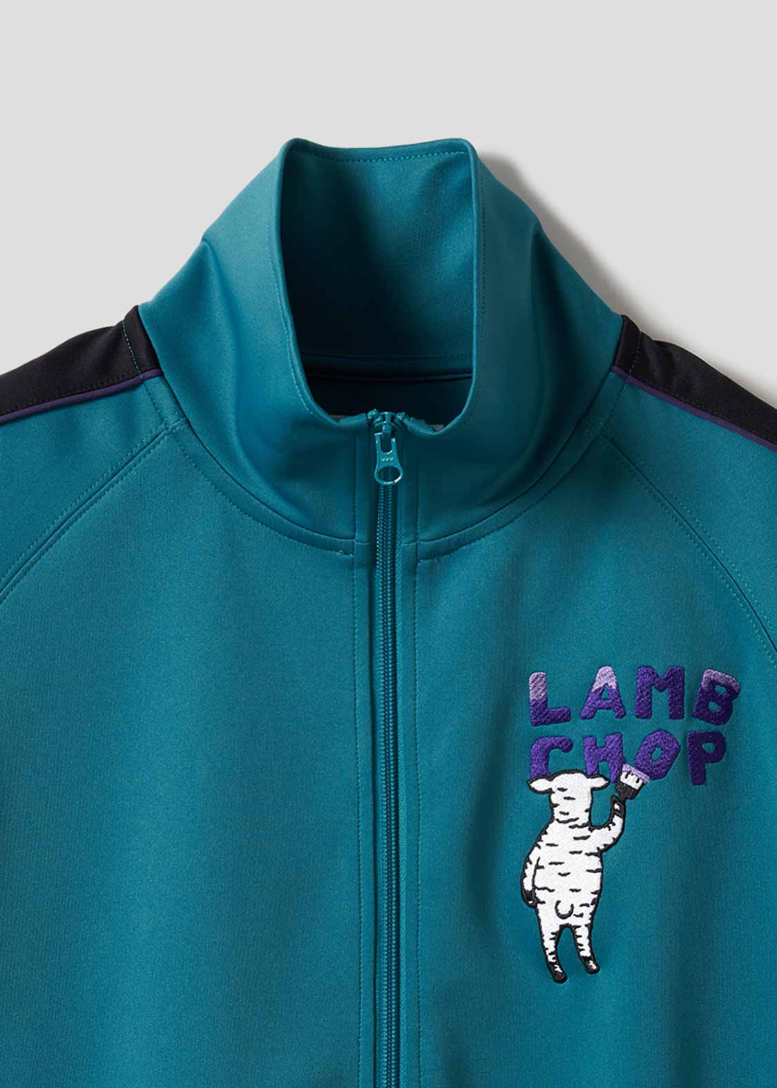 Jersey Track Jacket (Lamb Chop painting)