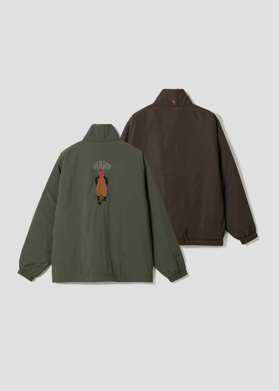 Ikaku Back Style | Reversible Padded Blouson