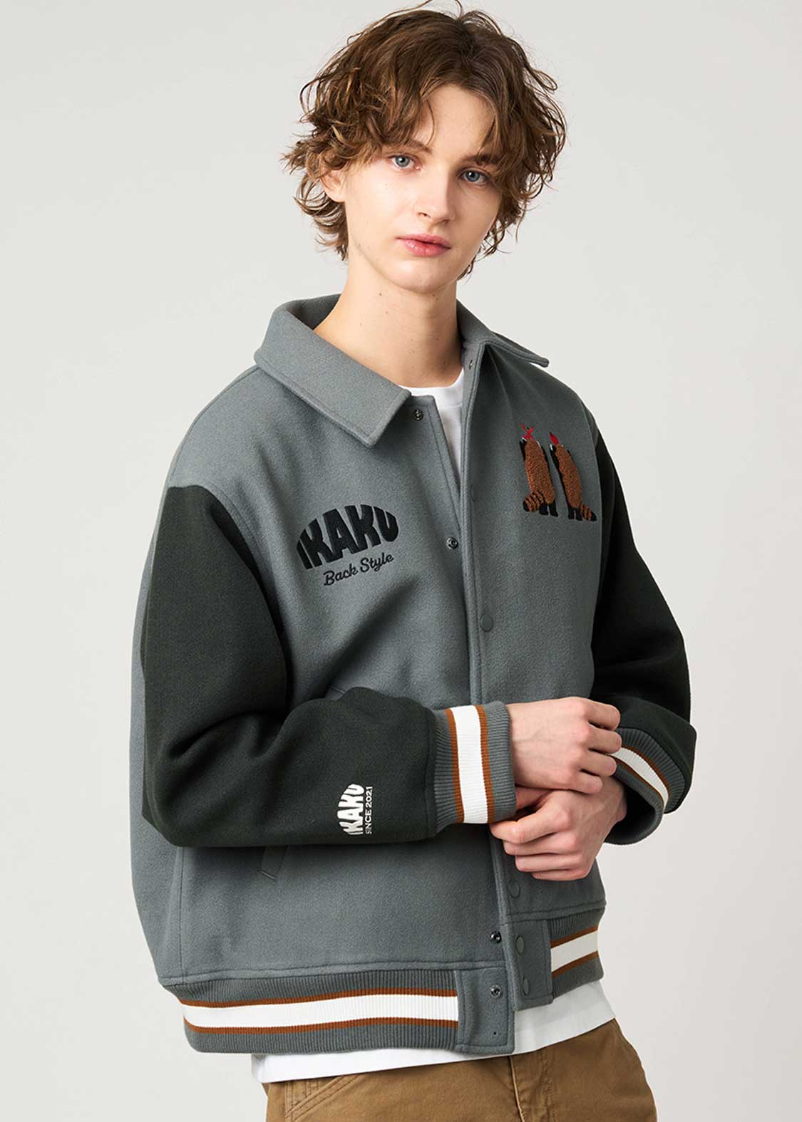 Ikaku Back Style | Stadium Jacket
