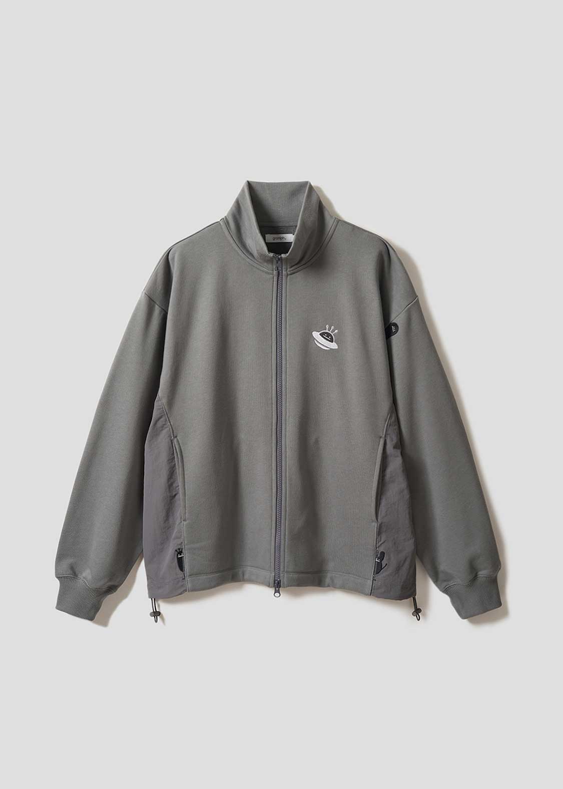 Beautiful Shadow Aliens | Fleece Stand-Up Zip Blouson