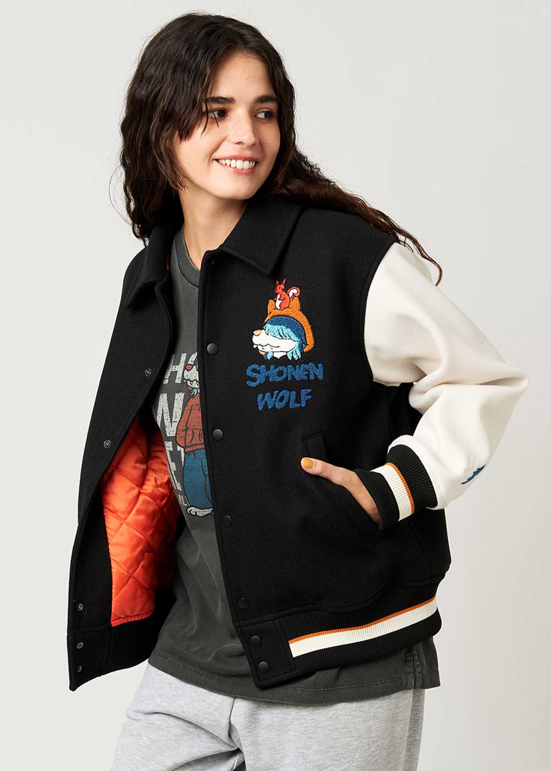 Shonen Wolf | Stadium Jacket