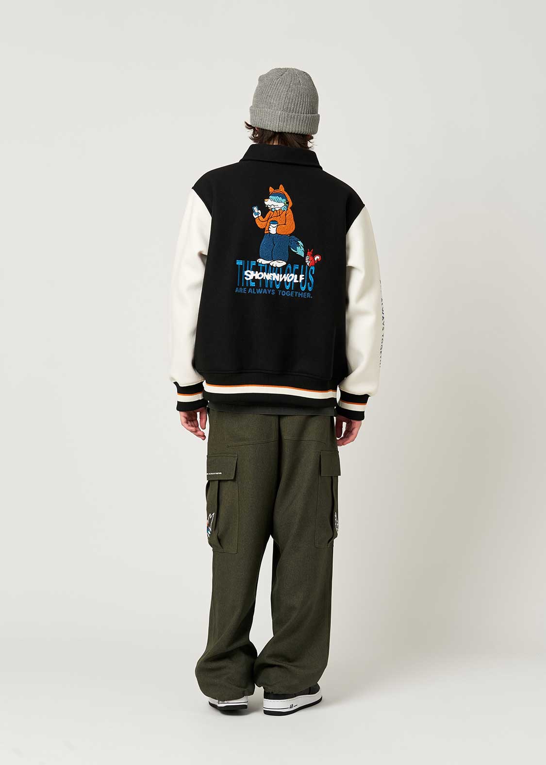 Shonen Wolf | Stadium Jacket