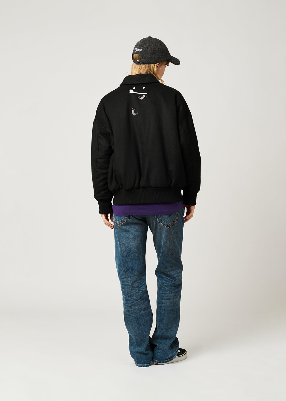 Beautiful Shadow Zoom | Melton Padded Jacket