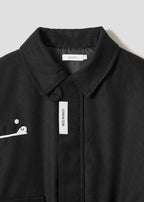Beautiful Shadow Zoom | Melton Padded Jacket