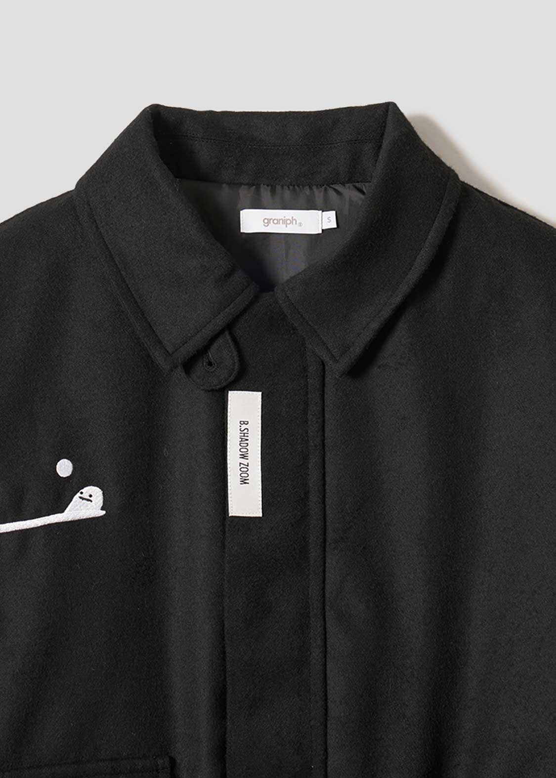 Beautiful Shadow Zoom | Melton Padded Jacket