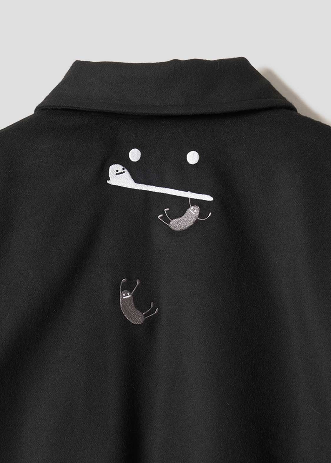 Beautiful Shadow Zoom | Melton Padded Jacket