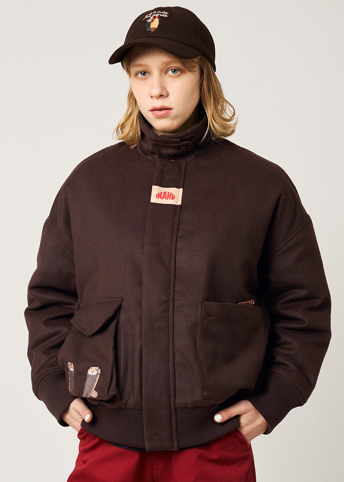 Ikaku | Melton Padded Jacket