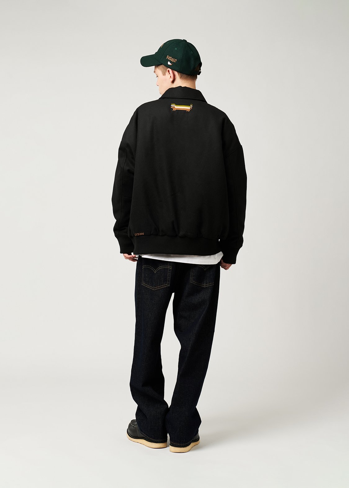Nagasugiru Inu | Melton Padded Jacket