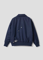 Rolling Pandas | Melton Padded Jacket