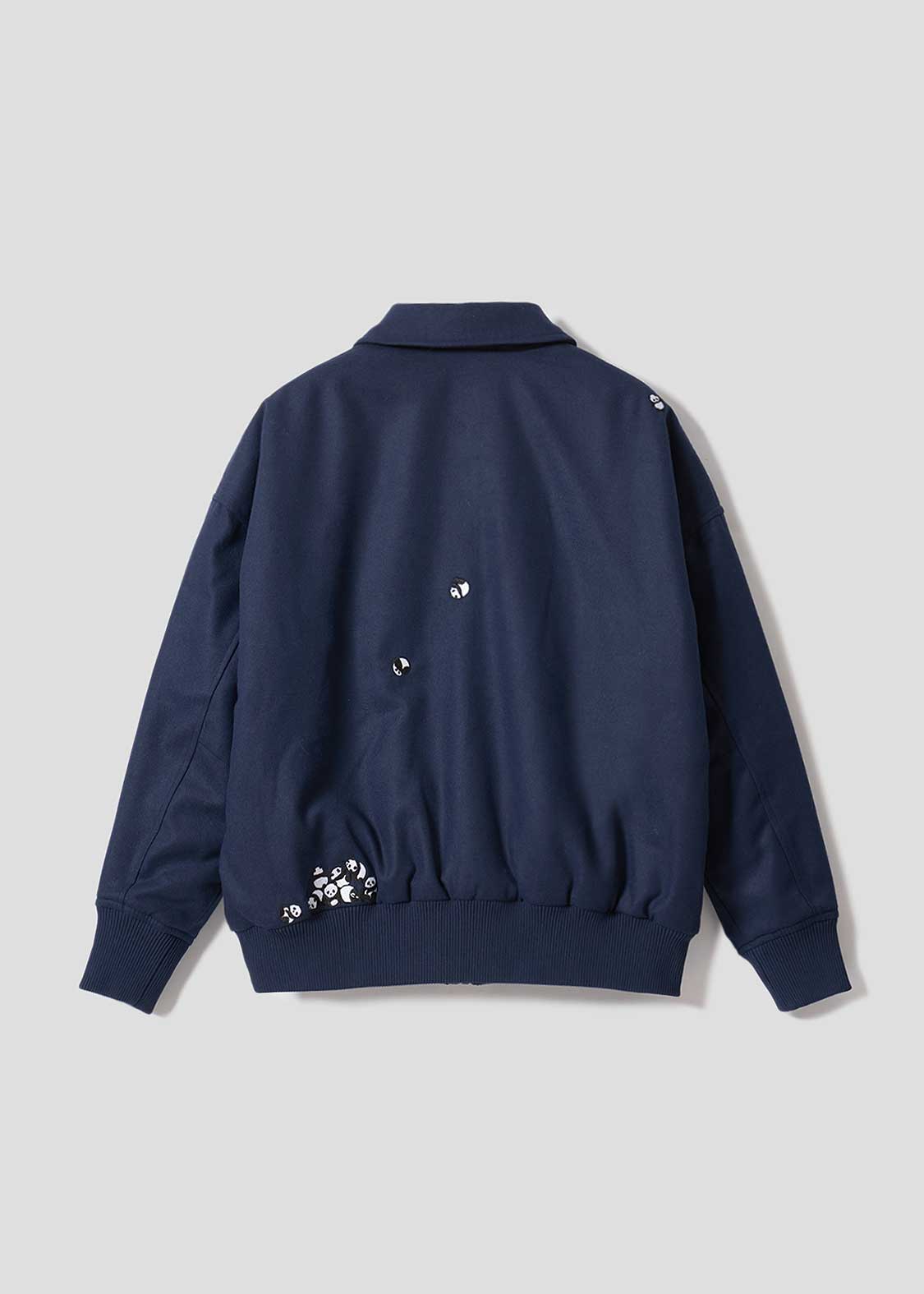 Rolling Pandas | Melton Padded Jacket