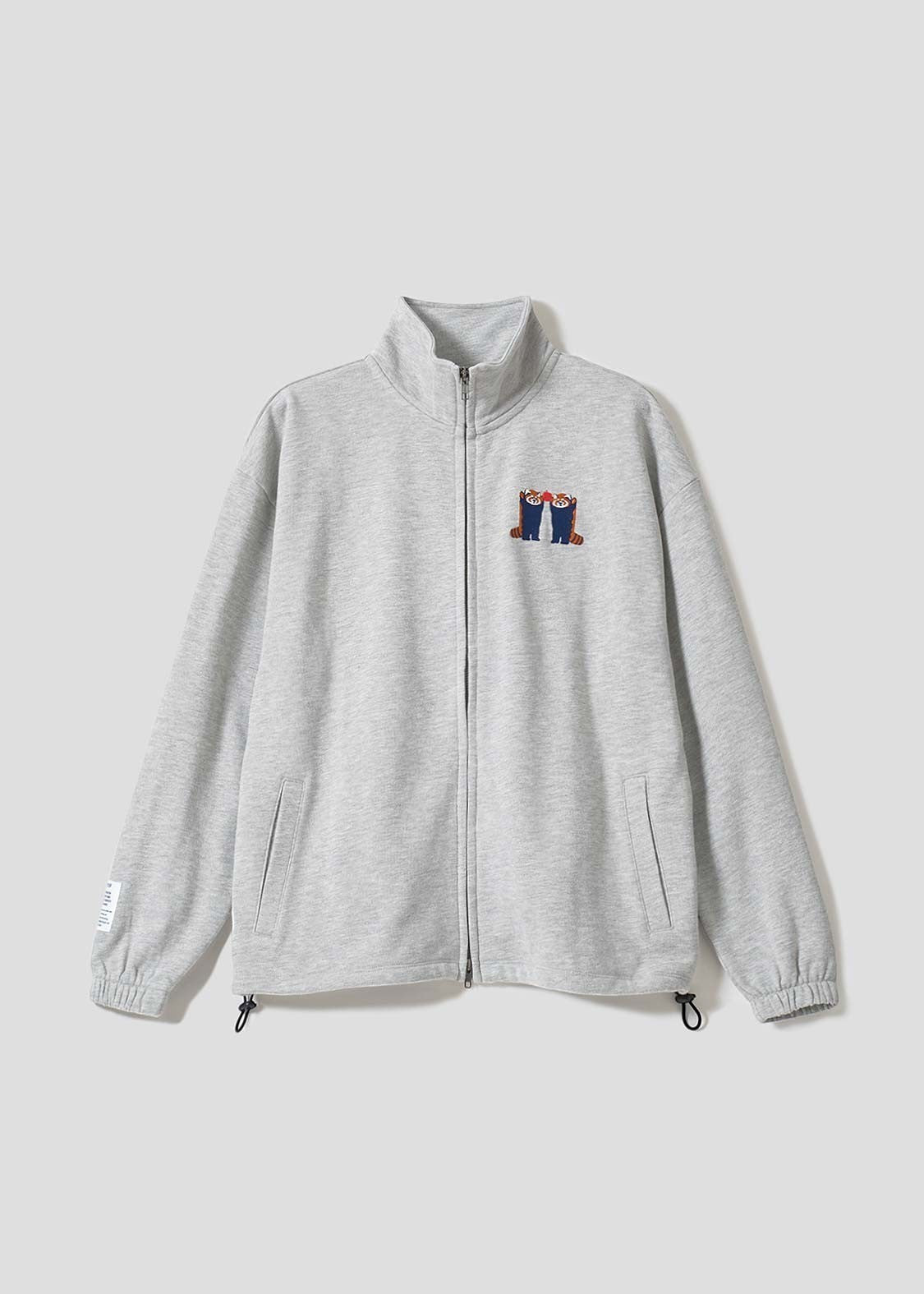 Ikaku Noringo | Fleece Stand-Up Zip Blouson