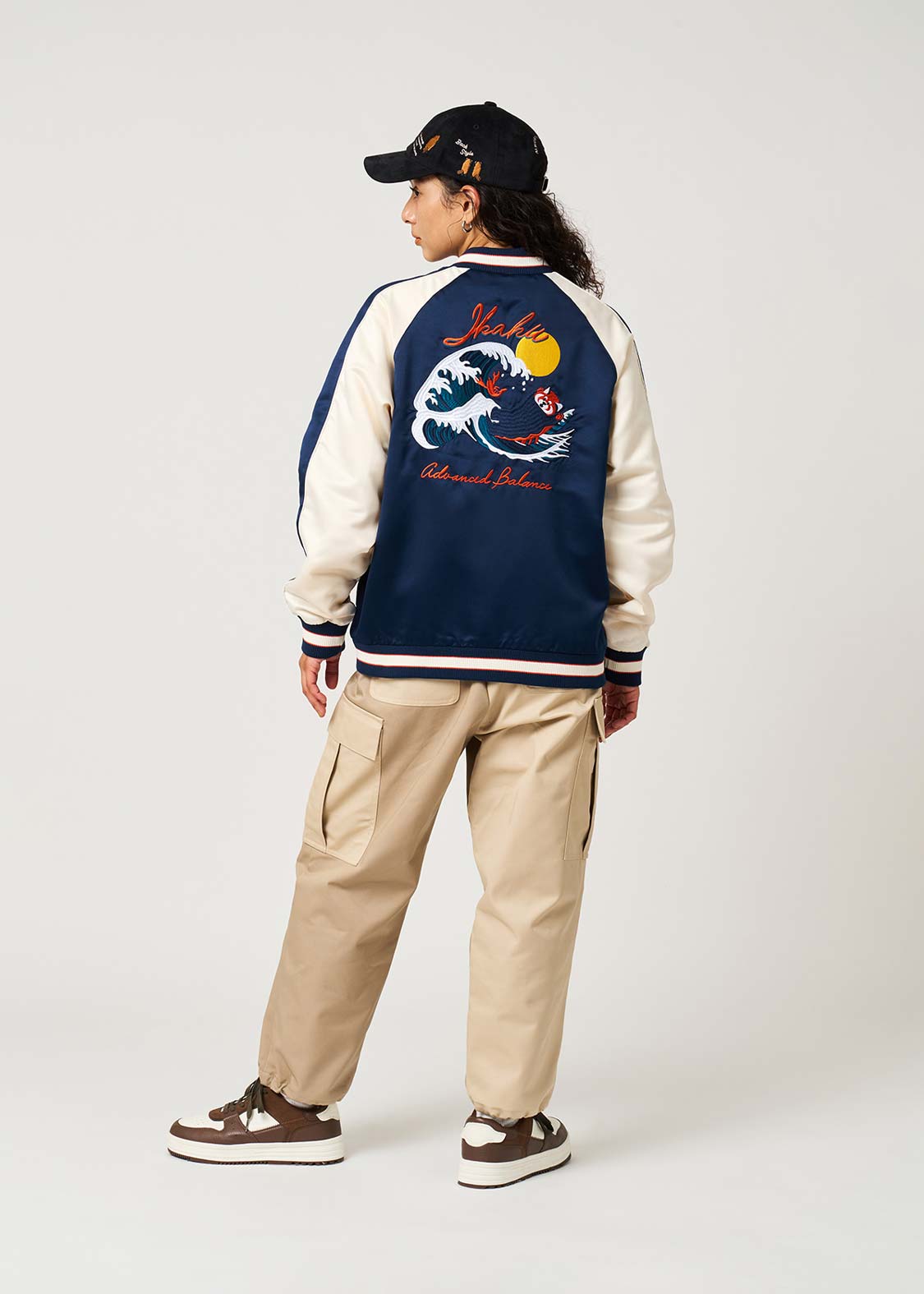 Ikaku Wave Landscape | Sukajan Jacket