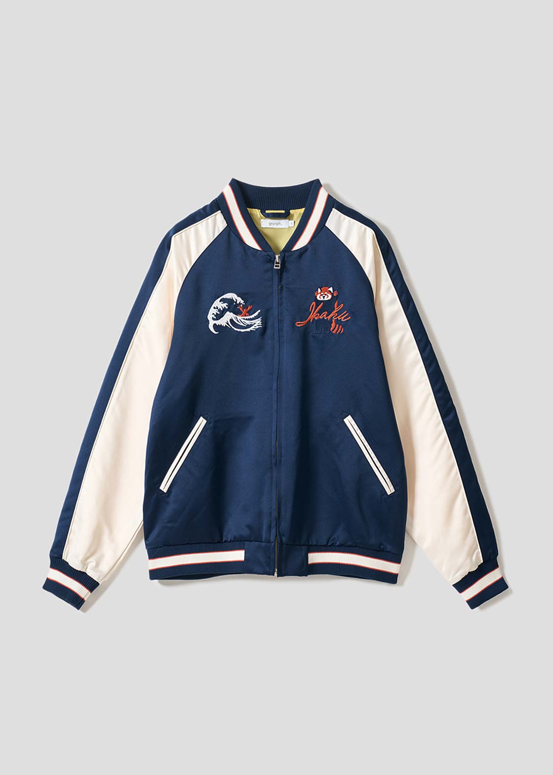 Ikaku Wave Landscape | Sukajan Jacket