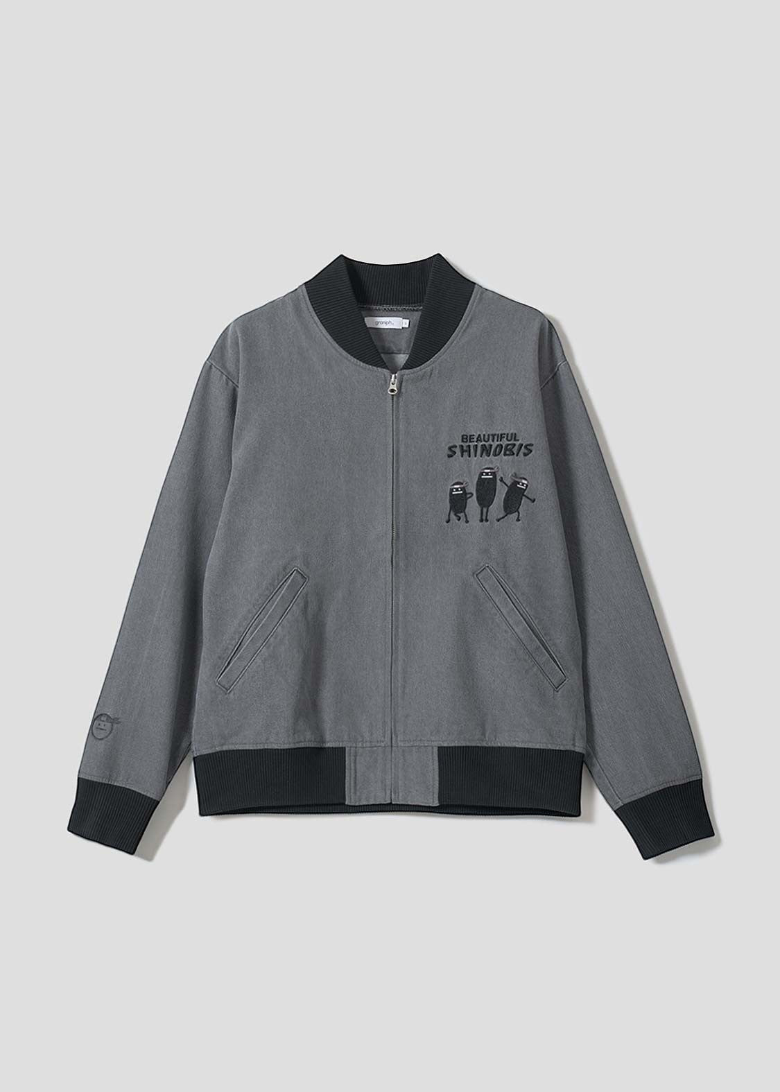 Beautiful Shadow Shinobi | Denim Zip Blouson