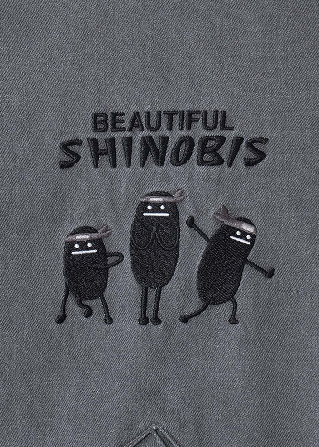 Beautiful Shadow Shinobi | Denim Zip Blouson
