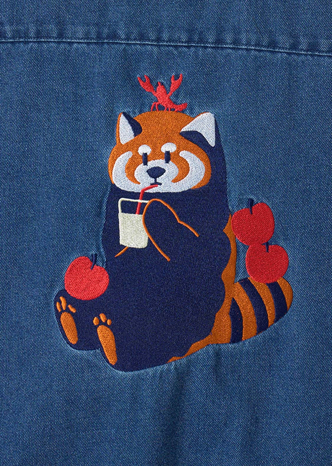 Ikaku Noringo | Denim Zip Blouson