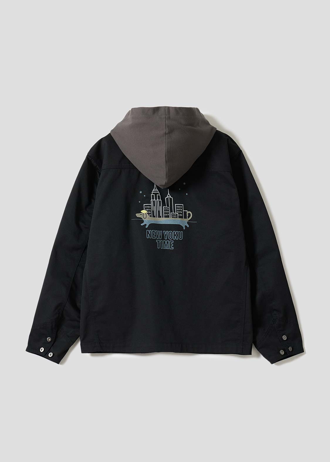 Nagasugiru Inu New York Time | Hooded Coverall