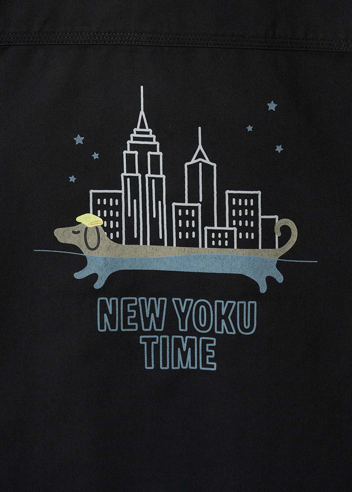 Nagasugiru Inu New York Time | Hooded Coverall