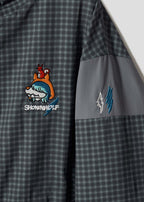 Shonen Wolf | Check Hooded Blouson